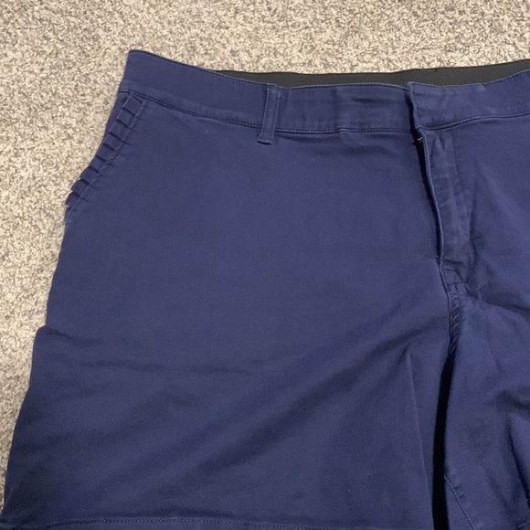 Lane Bryant navy blue shorts with pocket details - Picture 2 of 4